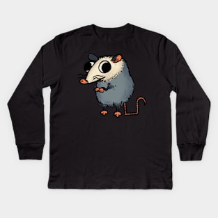 Possum Opossum V03 Kids Long Sleeve T-Shirt